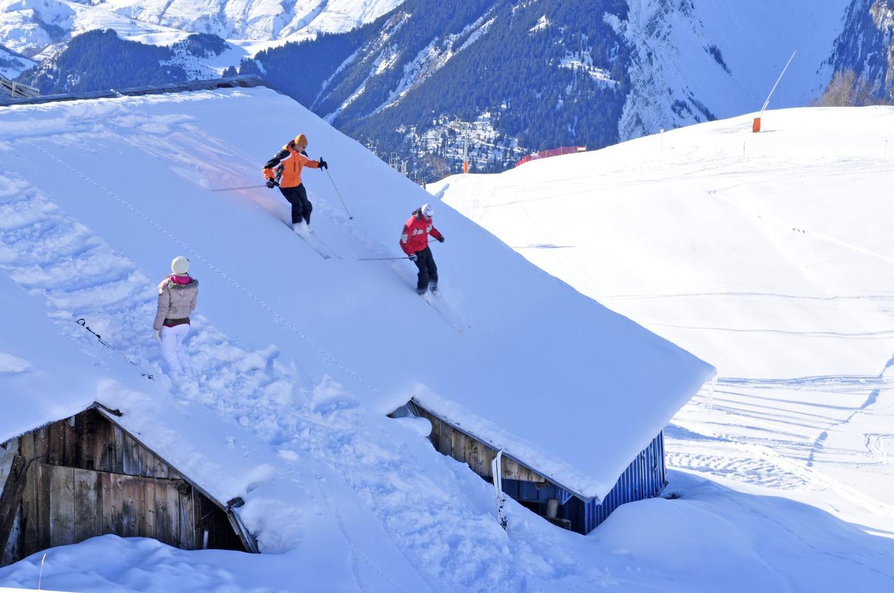 Residence Goelia Le Relais Des Pistes Albiez-le-Vieux Bagian luar foto